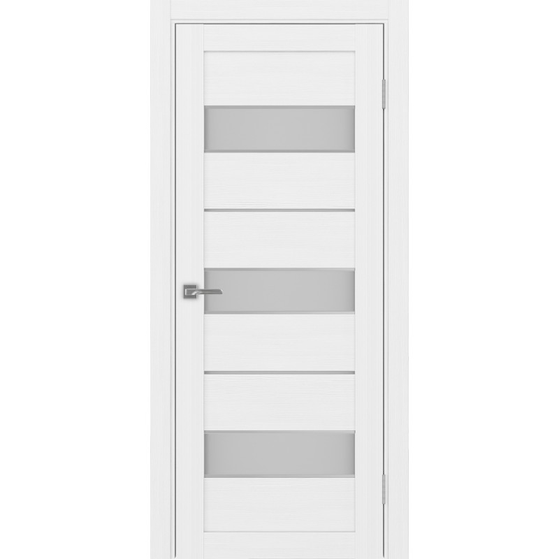 Межкомнатная дверь Турин 526.122 АПС молдинг SC, цвет белый лёд, заполнение Мателюкс, размер 200*80 см.