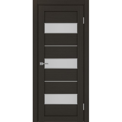 Турин 526АПС.122, цвет Венге FL, молдинг алюм.хром стекло Мателюкс, размер 80*200 см.