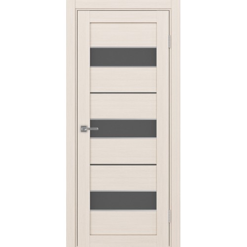 Турин 526АПС.122, цвет Ясень перламутровый молдинг алюм.хром стекло Графит матовое, размер 80*200 см.