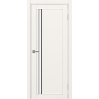 Турин 527АПС.121, цвет Бежевый молдинг алюм.чёрн стекло LACбелый, размер 80*200 см.