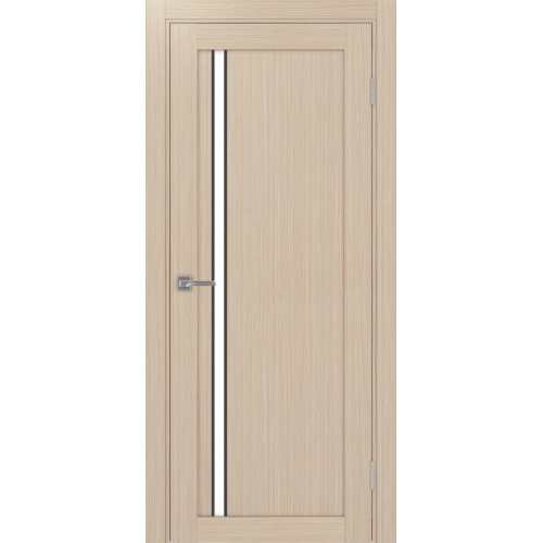 Турин 527АПС.121, цвет Дуб беленый FL, молдинг алюм.чёрн стекло LACбелый, размер 80*200 см.