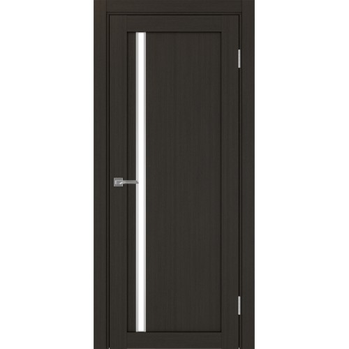 Турин 527АПС.121, цвет Венге FL, молдинг алюм.хром стекло LACбелый, размер 80*200 см.