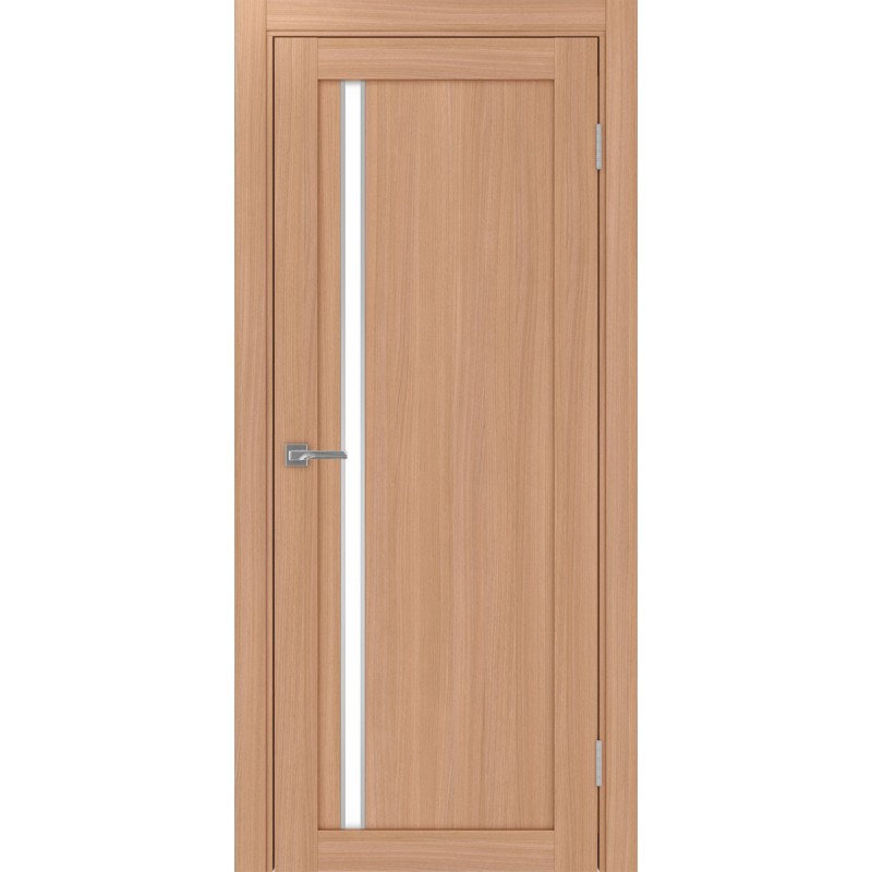 Межкомнатная дверь Турин 527.121 АПС молдинг SC, цвет ясень тёмный, заполнение LACбелый, размер 200*80 см.