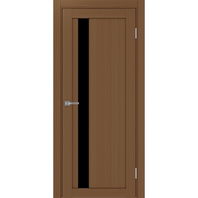 Межкомнатная дверь Турин 528.121 АПП молдинг SB, цвет орех NL, заполнение LACчерный, размер 200*80 см.