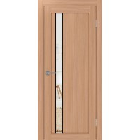 Турин 528.121 АПП молдинг SB, цвет ясень тёмный, заполнение Зеркало/Зеркало, размер 200*80 см.