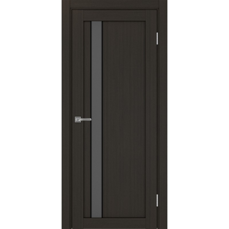 Межкомнатная дверь Турин 528.121 АПС молдинг SB, цвет венге FL, заполнение Графит матовое, размер 200*80 см.