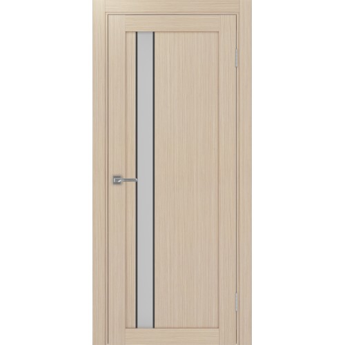 Турин 528AПС.121, цвет Дуб беленый FL, молдинг алюм.чёрн стекло Мателюкс, размер 80*200 см.