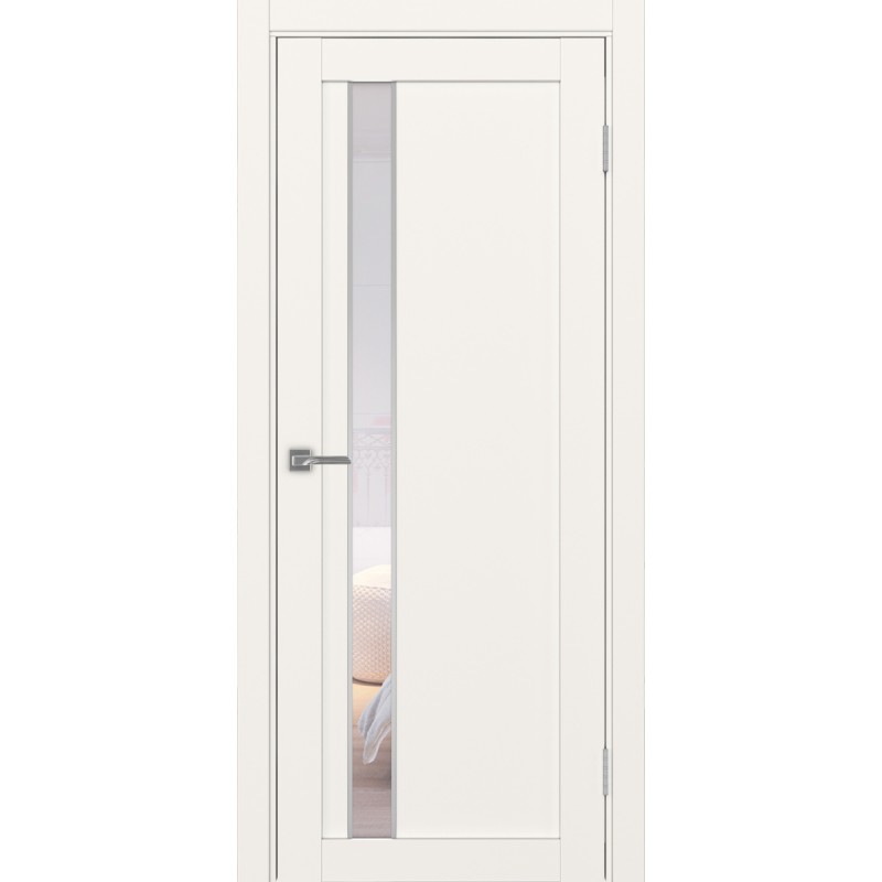 Межкомнатная дверь Турин 528.121 АПС молдинг SC, цвет, бежевый, заполнение Прозрачное, размер 200*80 см.