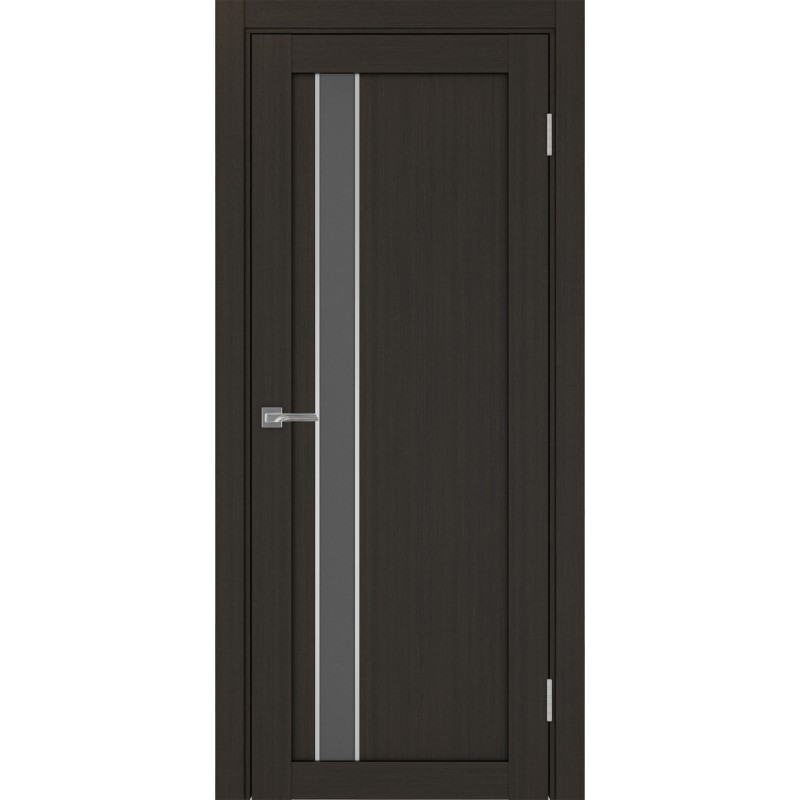 Межкомнатная дверь Турин 528.121 АПС молдинг SC, цвет венге FL, заполнение Графит матовое, размер 200*80 см.