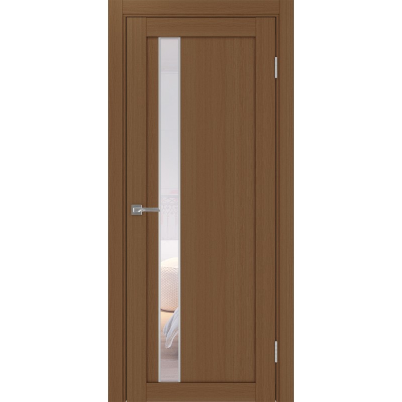 Межкомнатная дверь Турин 528.121 АПС молдинг SC, цвет орех NL, заполнение Прозрачное, размер 200*80 см.