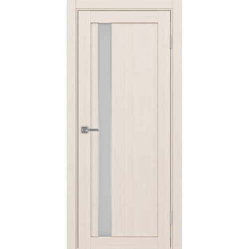 Турин 528AПС.121, цвет Ясень перламутровый молдинг алюм.хром стекло Мателюкс, размер 80*200 см.