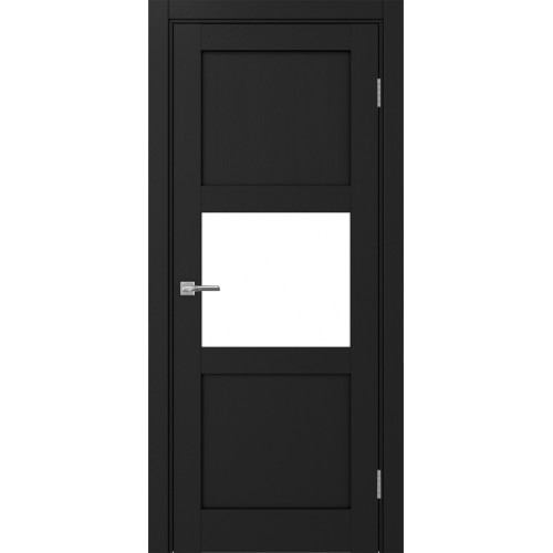 Турин 530.121, цвет Антрацит стекло LACбелый, размер 80*200 см.