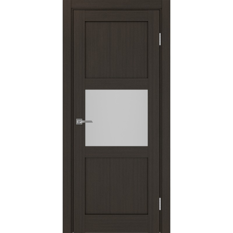 Межкомнатная дверь Турин 530.121, цвет Венге FL стекло Мателюкс, размер 80*200 см.