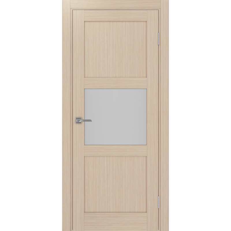Межкомнатная дверь Турин 530.121, цвет Дуб беленый FL стекло Мателюкс, размер 80*200 см.