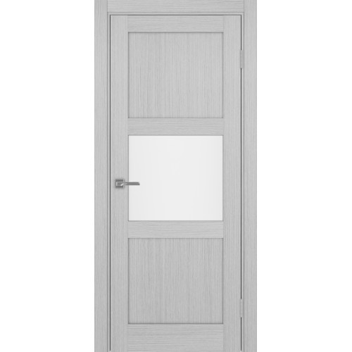 Турин 530.121, цвет Дуб Серый FL стекло Мателюкс, размер 80*200 см.