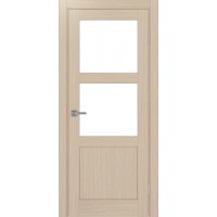 Турин 530.221, цвет Дуб беленый FL стекло LACбелый, размер 80*200 см.