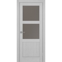 Турин 530.221, цвет дуб серый FL, заполнение Пунта бронзовое, размер 200*80 см.