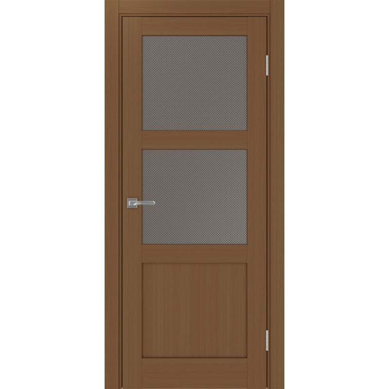Межкомнатная дверь Турин 530.221, цвет орех NL, заполнение Пунта бронзовое, размер 200*80 см.