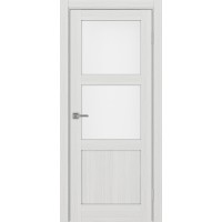 Турин 530.221, цвет Ясень серебристый стекло Мателюкс, размер 80*200 см.