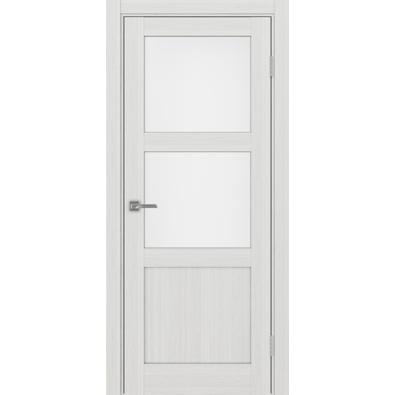 Межкомнатная дверь Турин 530.221, цвет ясень серебристый, заполнение Мателюкс, размер 200*80 см.