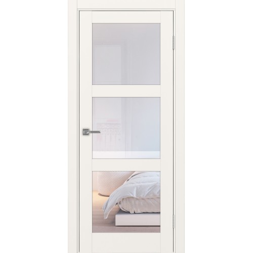 Турин 530.222, цвет Бежевый стекло Прозрачное, размер 80*200 см.