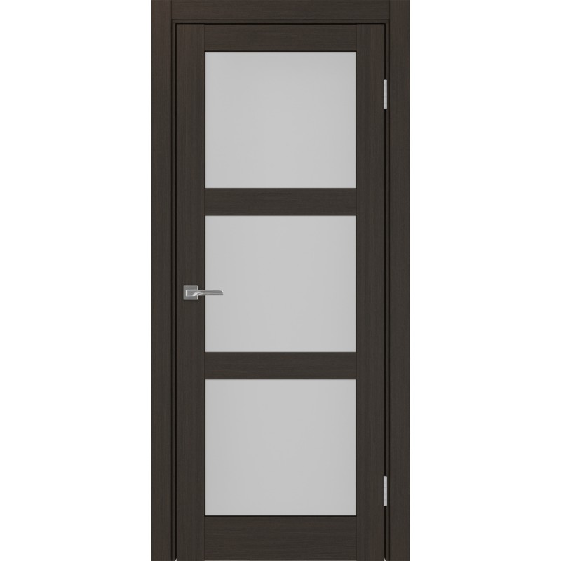 Межкомнатная дверь Турин 530.222, цвет Венге FL стекло Мателюкс, размер 80*200 см.