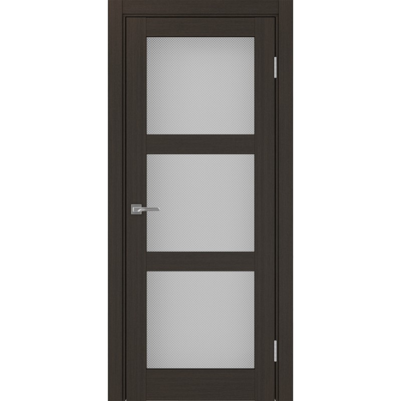 Межкомнатная дверь Турин 530.222, цвет венге FL, заполнение Пунта бесцветное, размер 200*80 см.