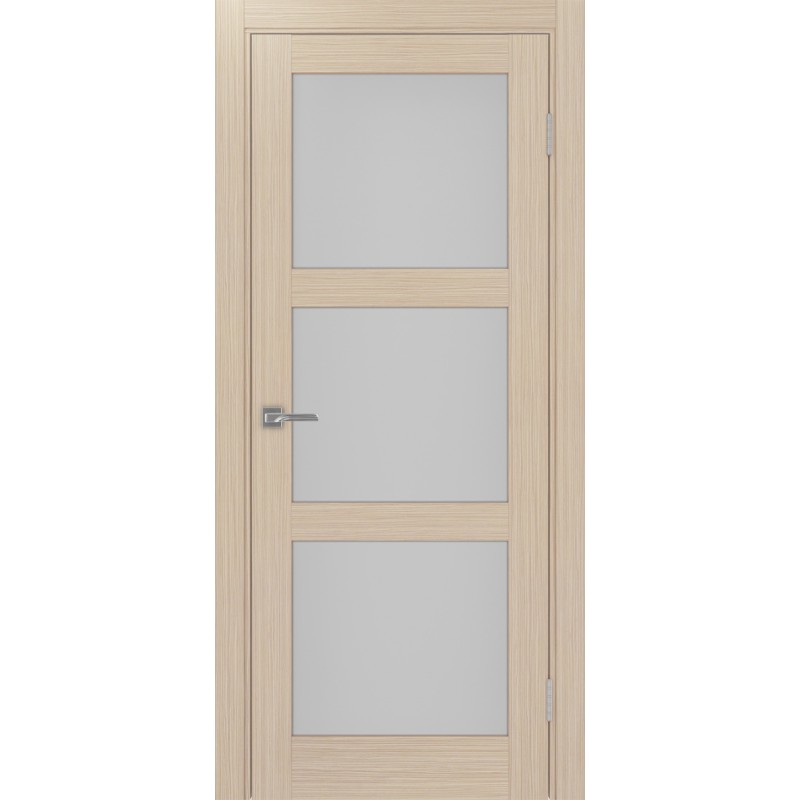 Межкомнатная дверь Турин 530.222, цвет Дуб беленый FL стекло Мателюкс, размер 80*200 см.
