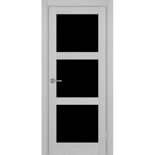 Турин 530.222, цвет Дуб Серый FL стекло LACбелый, размер 80*200 см.