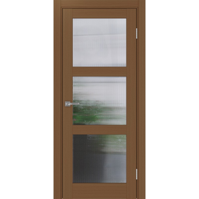Межкомнатная дверь Турин 530.222, цвет орех NL, заполнение Мору, размер 200*30 см.
