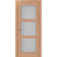 Турин 530.222, цвет ясень тёмный, заполнение Пунта бесцветное, размер 200*80 см.