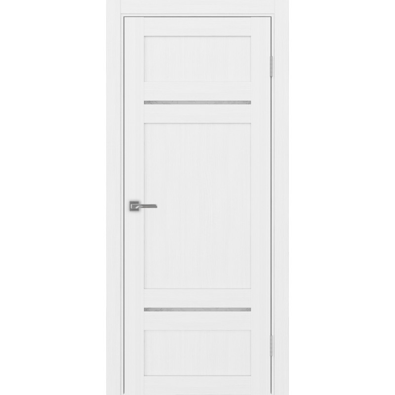 Межкомнатная дверь Турин 532.12121, цвет белый лёд, заполнение Дали бесцветное, размер 200*80 см.