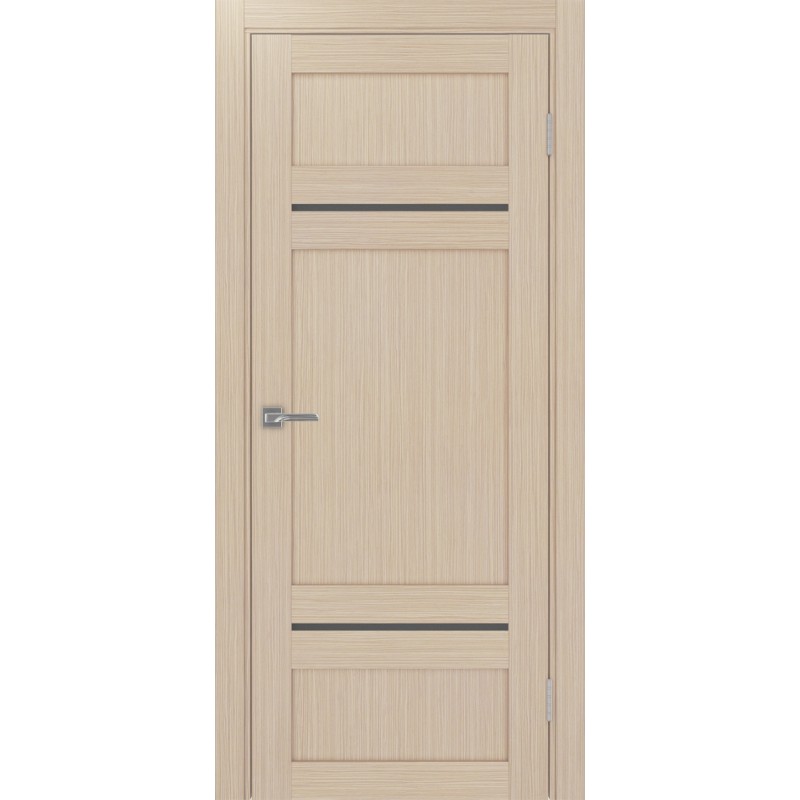 Межкомнатная дверь Турин 532.12121, цвет Дуб беленый FL стекло Графит матовое, размер 80*200 см.