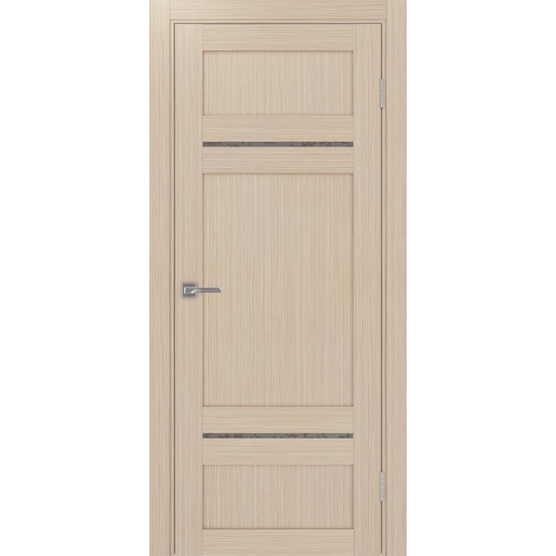 Межкомнатная дверь Турин 532.12121, цвет дуб беленый FL, заполнение Дали бронзовое, размер 200*80 см.