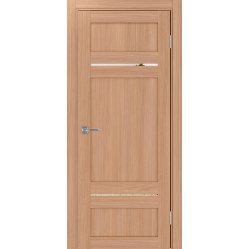 Турин 532.12121, цвет ясень тёмный, заполнение Зеркало/Зеркало, размер 200*80 см.