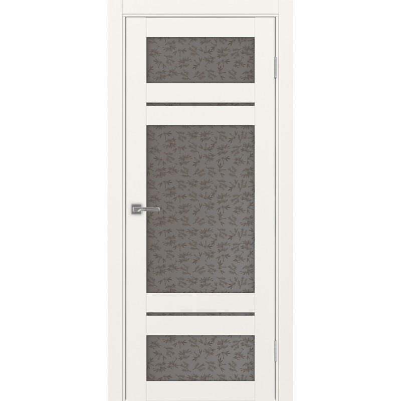 Межкомнатная дверь Турин 532.22222, цвет, бежевый, заполнение Дали бронзовое, размер 200*80 см.