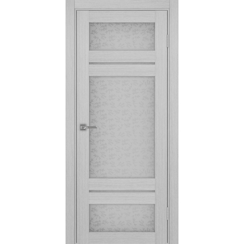 Межкомнатная дверь Турин 532.22222, цвет дуб серый FL, заполнение Дали бесцветное, размер 200*80 см.