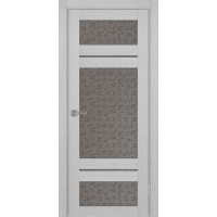 Турин 532.22222, цвет дуб серый FL, заполнение Дали бронзовое, размер 200*80 см.