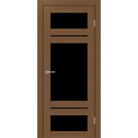 Турин 532.22222, цвет орех NL, заполнение LACчерный, размер 200*80 см.