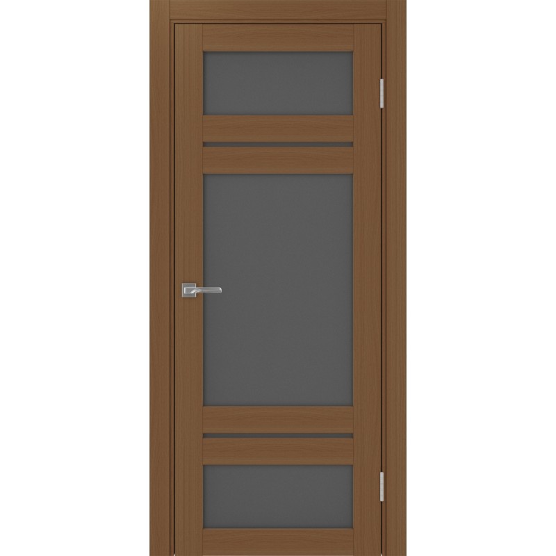 Межкомнатная дверь Турин 532.22222, цвет орех NL, заполнение Графит матовое, размер 200*80 см.