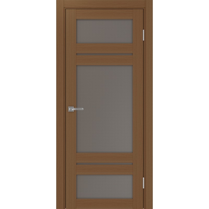 Межкомнатная дверь Турин 532.22222, цвет орех NL, заполнение Пунта бронзовое, размер 200*80 см.
