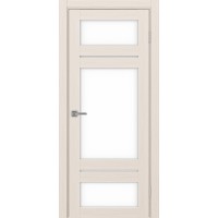 Турин 532.22222, цвет Ясень перламутровый стекло LACбелый, размер 80*200 см.