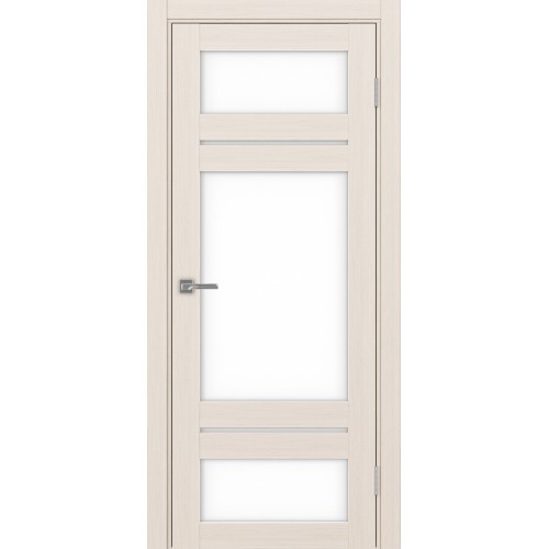 Турин 532.22222, цвет Ясень перламутровый стекло LACбелый, размер 80*200 см.