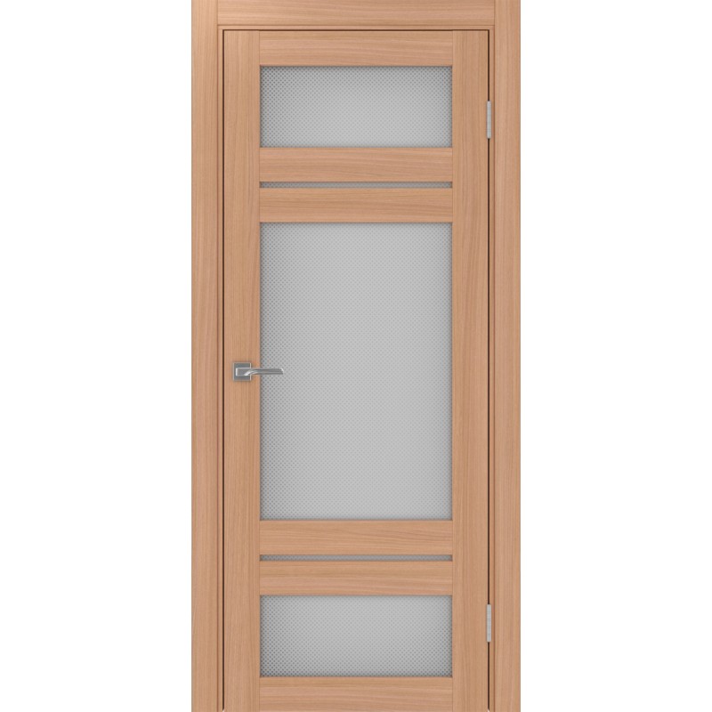 Межкомнатная дверь Турин 532.22222, цвет ясень тёмный, заполнение Пунта бесцветное, размер 200*80 см.