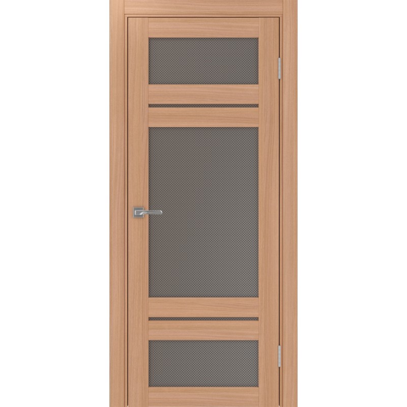 Межкомнатная дверь Турин 532.22222, цвет ясень тёмный, заполнение Пунта бронзовое, размер 200*80 см.