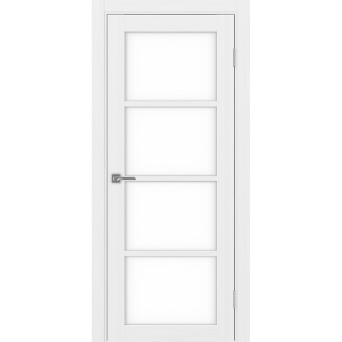 Турин 540.2222, цвет Белый лёд стекло LACбелый, размер 80*200 см.