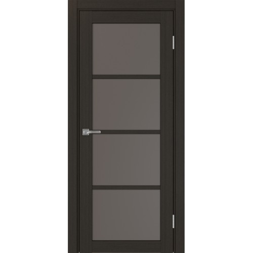 Турин 540.2222, цвет Венге FL стекло Бронза матовое, размер 80*200 см.