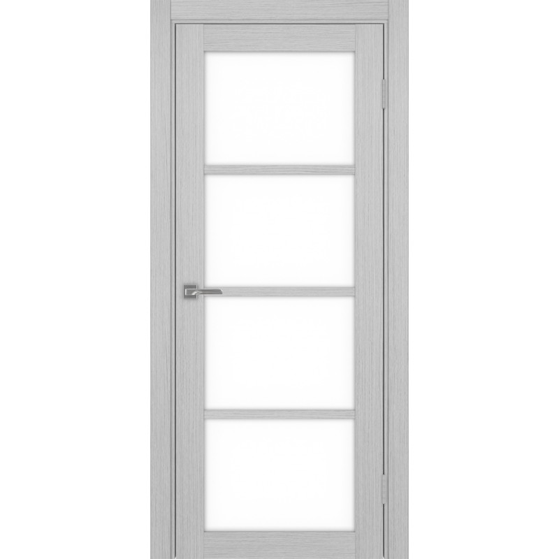 Межкомнатная дверь Турин 540.2222, цвет дуб серый FL, заполнение LACбелый, размер 200*80 см.