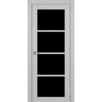 Турин 540.2222, цвет дуб серый FL, заполнение LACчерный, размер 200*80 см.