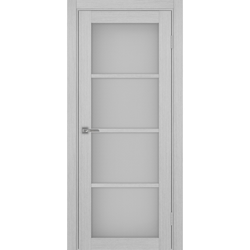 Межкомнатная дверь Турин 540.2222, цвет дуб серый FL, заполнение Пунта бесцветное, размер 200*80 см.